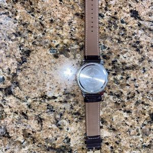 Assassin polo gold leather watch